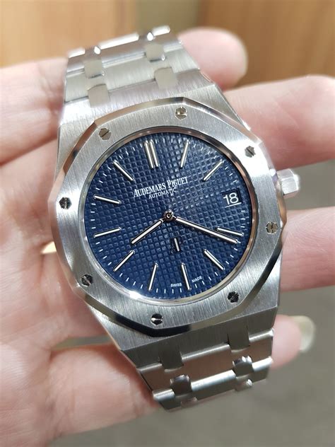 audemars piguet royal oak blue dial 39mm